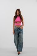 Pencere Detay Triko Bluz resmi